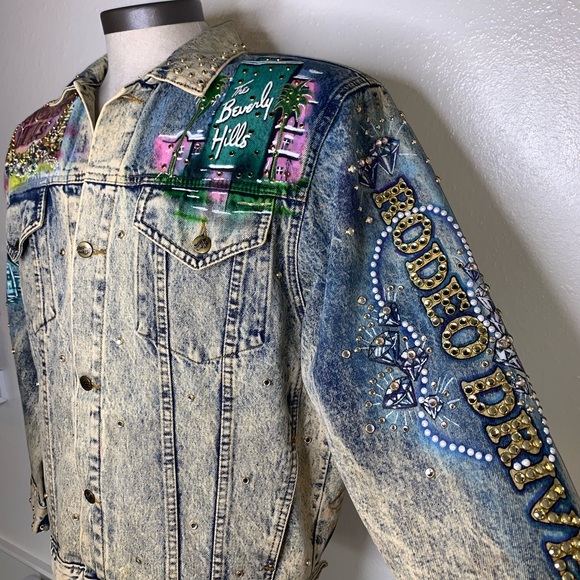 Rare Vintage Tony Alamo Beverly Hills Denim Jacket - Picture 9 of 14